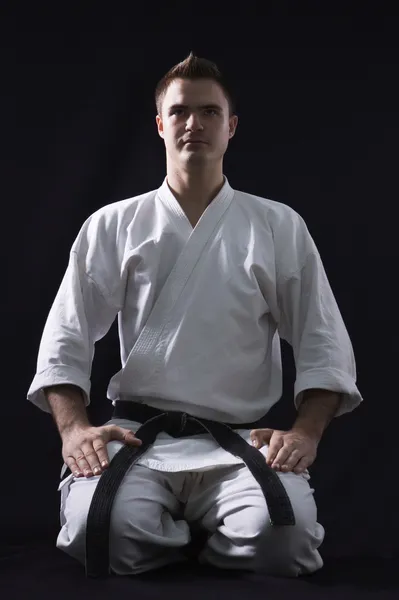 Karate-Mann — Stockfoto