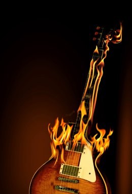 yanan gitar
