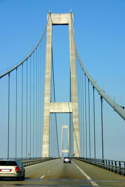 Great Belt Bridge Pylon Denmark clipart
