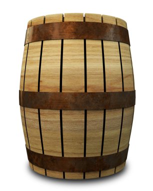 Wooden Barrel clipart