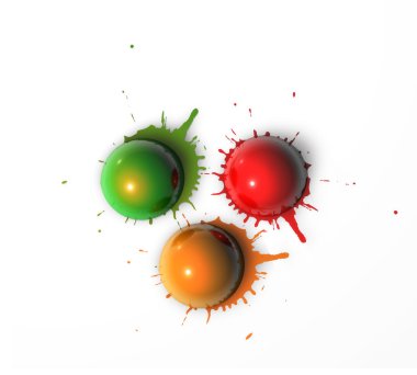 Paint Balls clipart