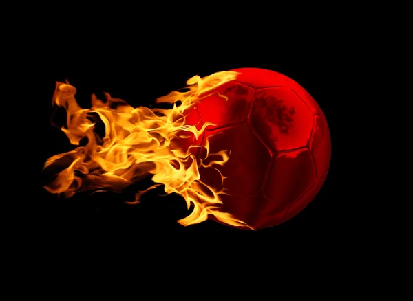 Soccer out of Hell — Stock Photo, Image