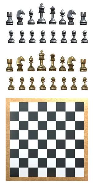 Schachspiel — Stockfoto
