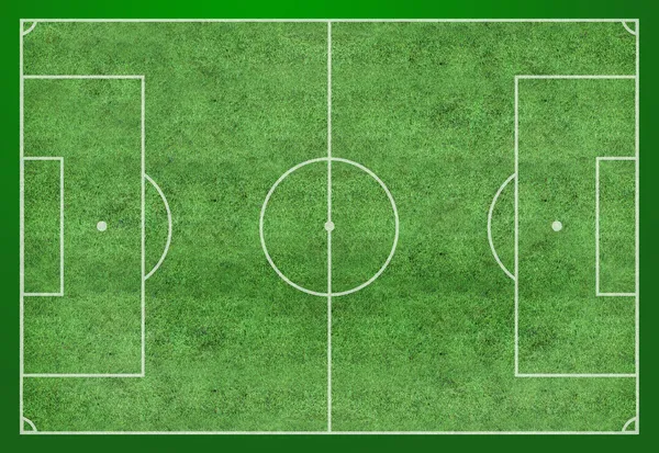 Soccer Field Layout — Stock Photo, Image