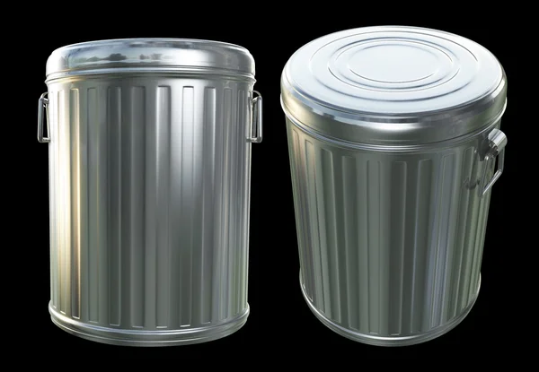 Trash Cans — Stock Photo, Image