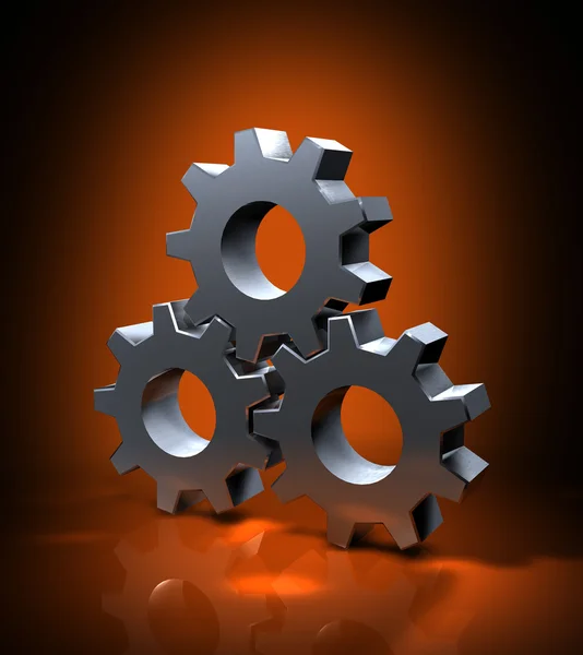 The Gears — Stock Photo, Image