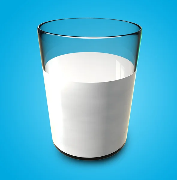 Milk Glass — Stock Photo, Image