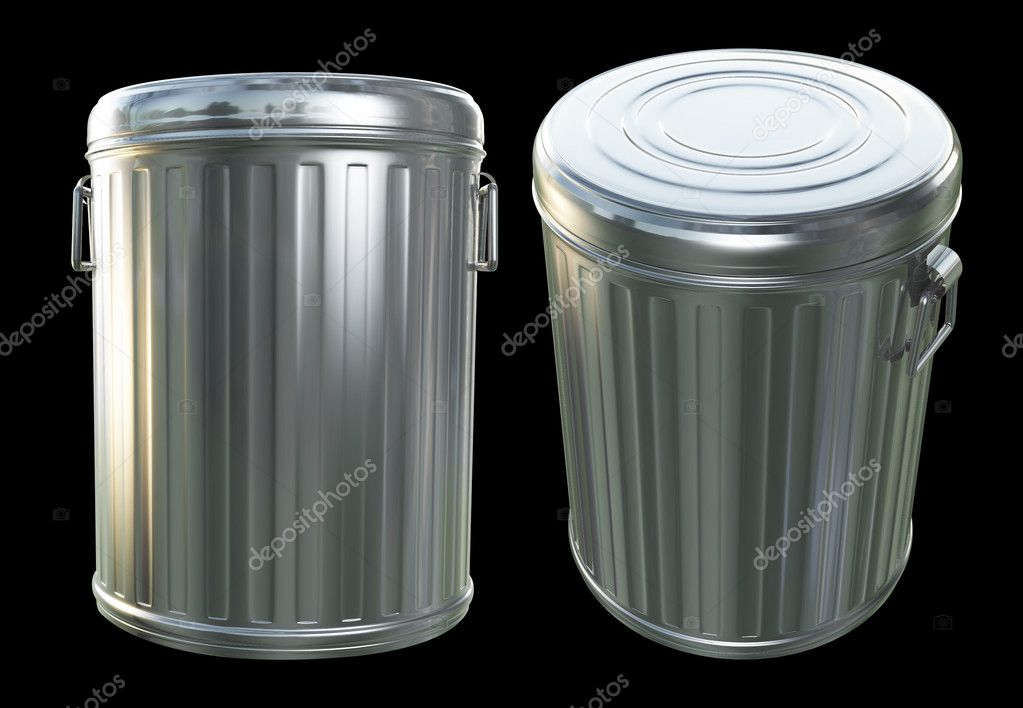 Trash Cans — Stock Photo © Ksaady 3635062