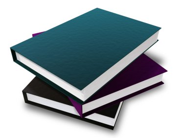 Three Books clipart