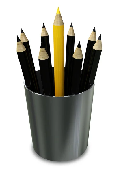 Unique Pencil — Stock Photo, Image