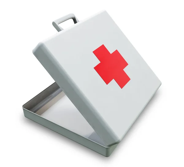 Pudełko pierwszej pomocy — Zdjęcie stockowe