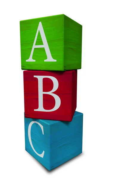 ABC Cubes Obrazy Stockowe bez tantiem