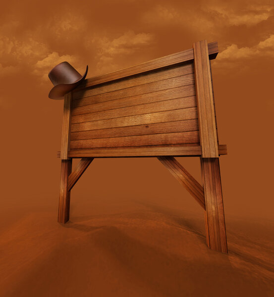 Ковбойский знак
