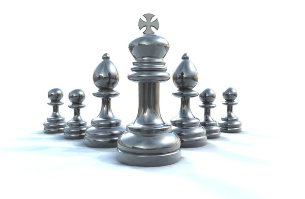 Gangue de xadrez — Fotografia de Stock