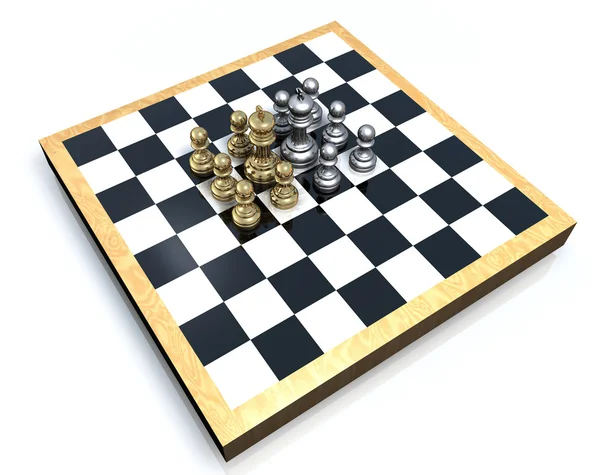 Šachy skupina — Stock fotografie