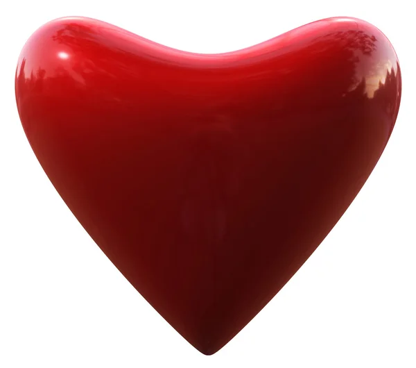 Glossy Heart — Stock Photo, Image