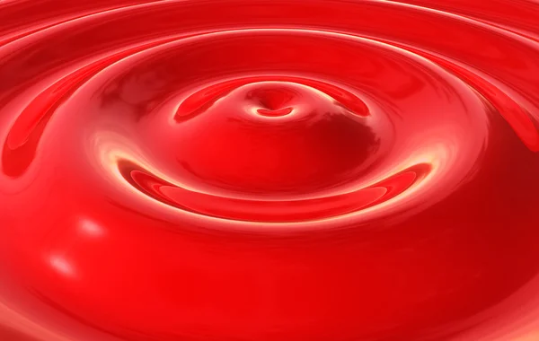Красная рябь Стоковое Фото