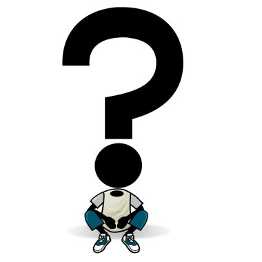 Question mark icon clipart