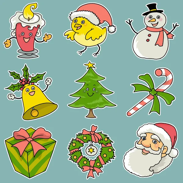 Icone di Natale — Foto Stock
