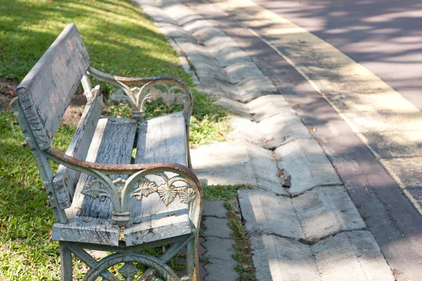 Krzesło Stopka chodnikowej — Zdjęcie stockowe