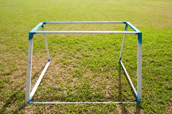 Goal on the yard — Stock Photo, Image