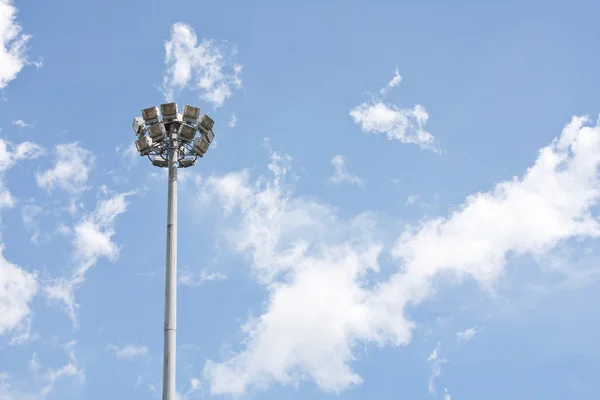 Лампа на небе — стоковое фото