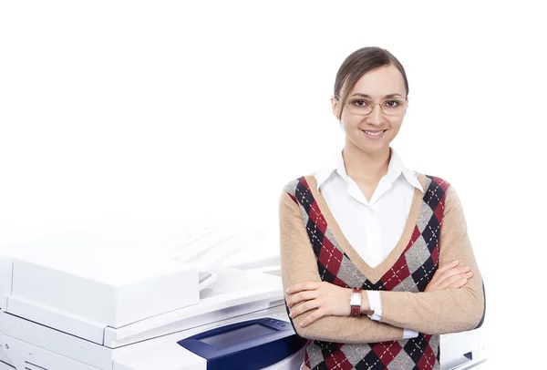 Stock image Young business woman