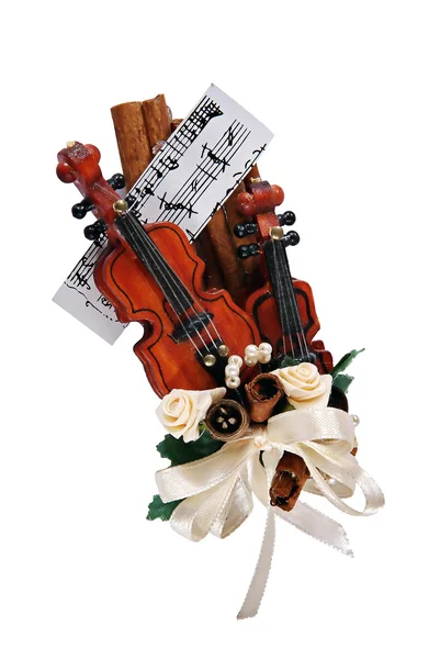 stock image Souvenir in the form of a violin