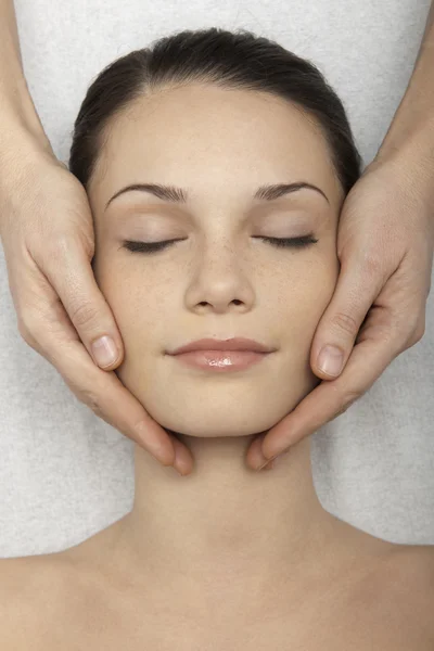 Massaggio alla testa — Foto Stock