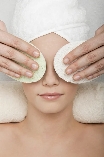 Face Cleansing — Stock Photo, Image