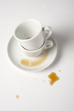 Boş kahve bardağı