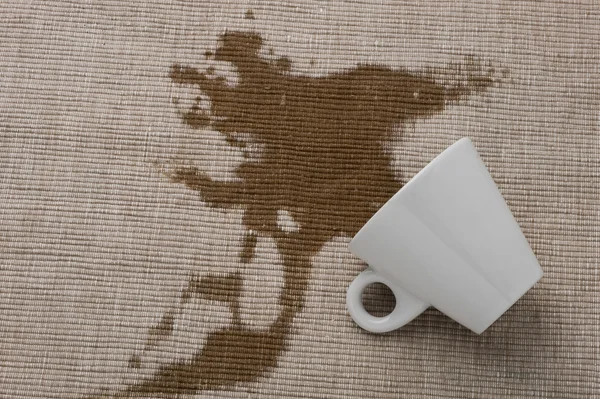 Tassa sul caffè versata — Foto Stock