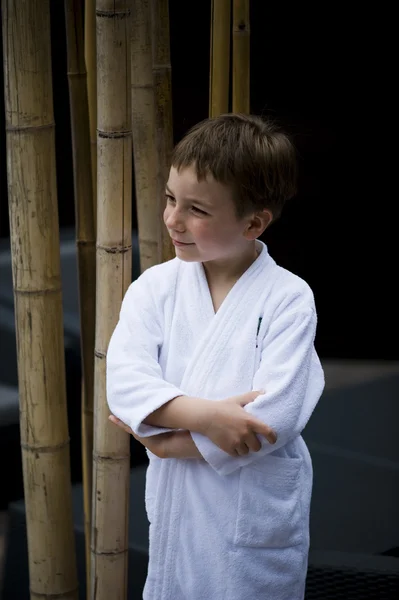 Little Boy at Spa — Stock Photo, Image