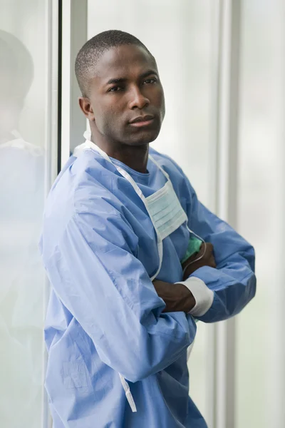 Αρσενικό χειρουργός πορτρέτο — Φωτογραφία Αρχείου