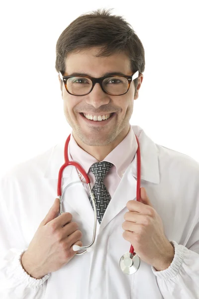 Médico sorridente — Fotografia de Stock