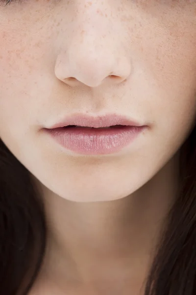 Γυναίκα στόμα — Φωτογραφία Αρχείου