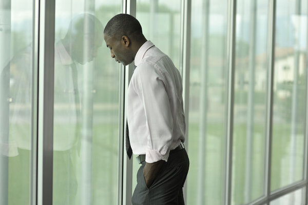 Depressed Businessman