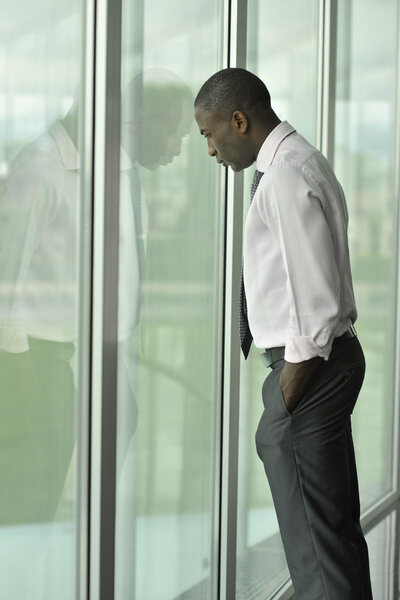 Depressed Businessman