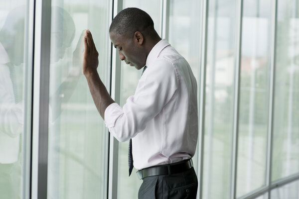 Depressed Businessman