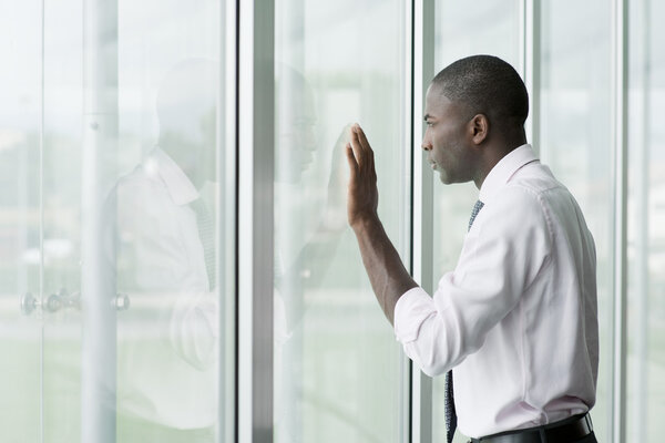 Depressed Businessman