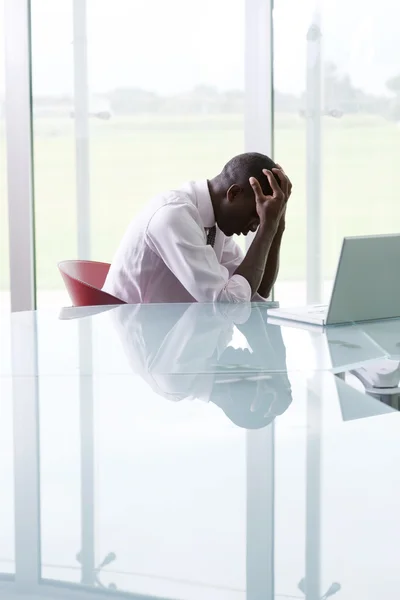 Depressed Businessman — Stock Photo, Image