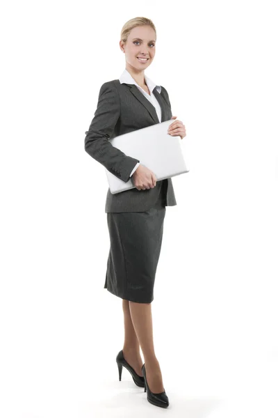 Attractive smiling business woman — Stock Photo, Image