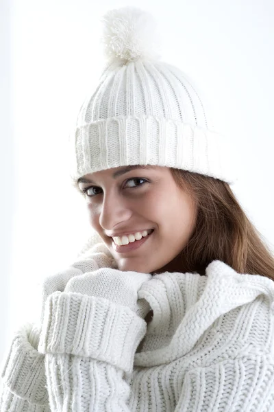 Mujer de invierno — Foto de Stock