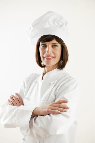 Benne, női szakács — Stock Fotó