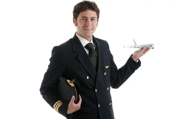 Airline Pilot/Captain — Stock Photo, Image