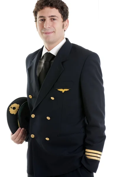 Pilot/kapitanem lotniczych — Zdjęcie stockowe