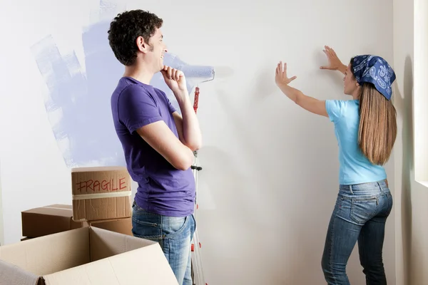 Decisions on Moving Day — Stock Photo, Image