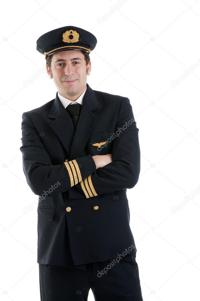 airline pilot captain uniform