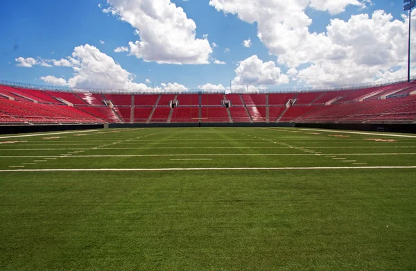 stock image Empty Football stadium