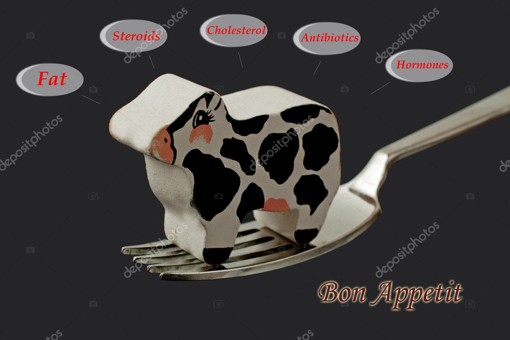 Don't Eat Meat — Stock Photo © GunterNezhoda #3676148